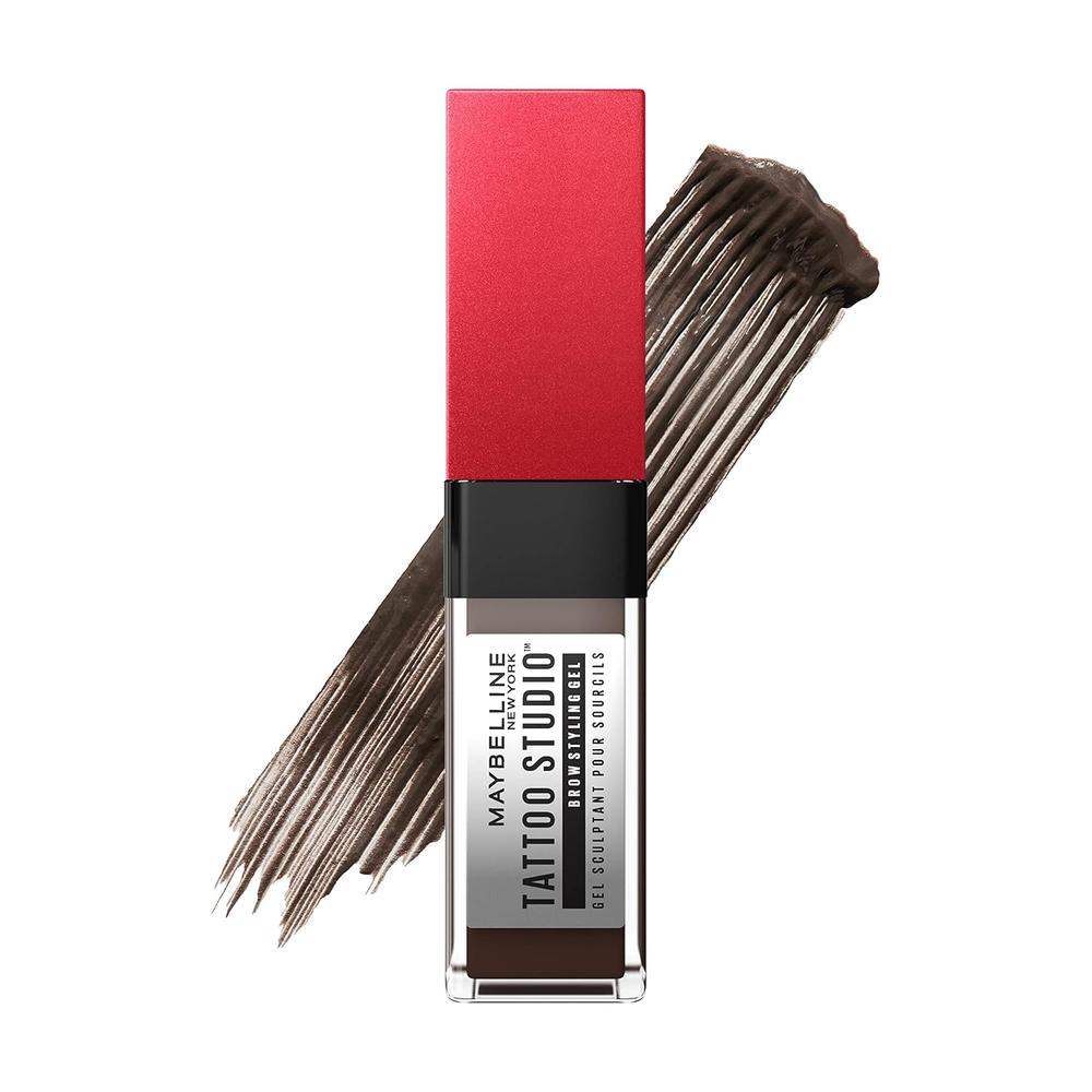 GEL DE CEJAS TATTOO STUDIO MAYBELLINE | MARRÓN OSCURO