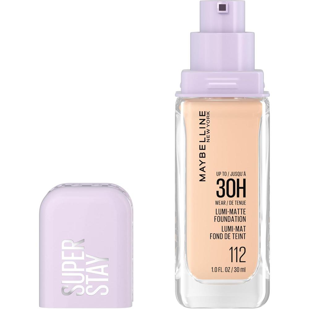 BASE LÍQUIDA SUPER STAY LUMI-MATTE MAYBELLINE | TONO 112