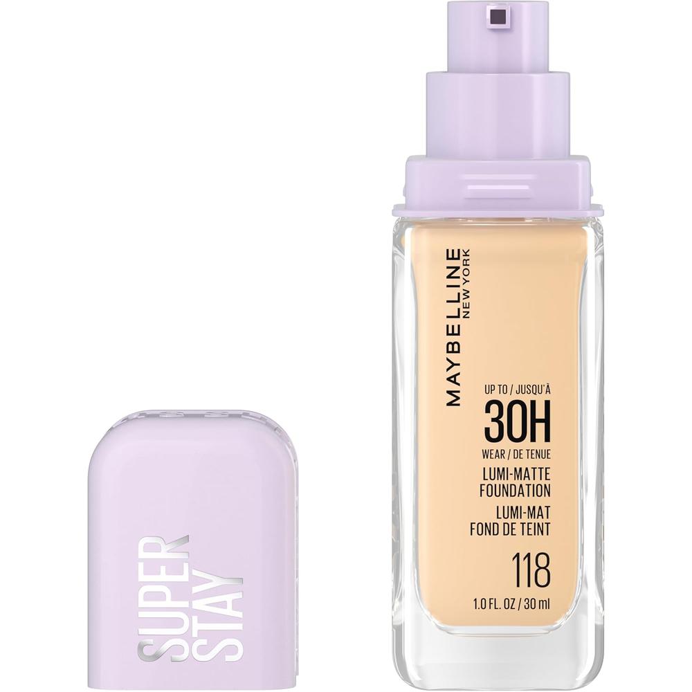 BASE LÍQUIDA SUPER STAY LUMI-MATTE MAYBELLINE | TONO 125