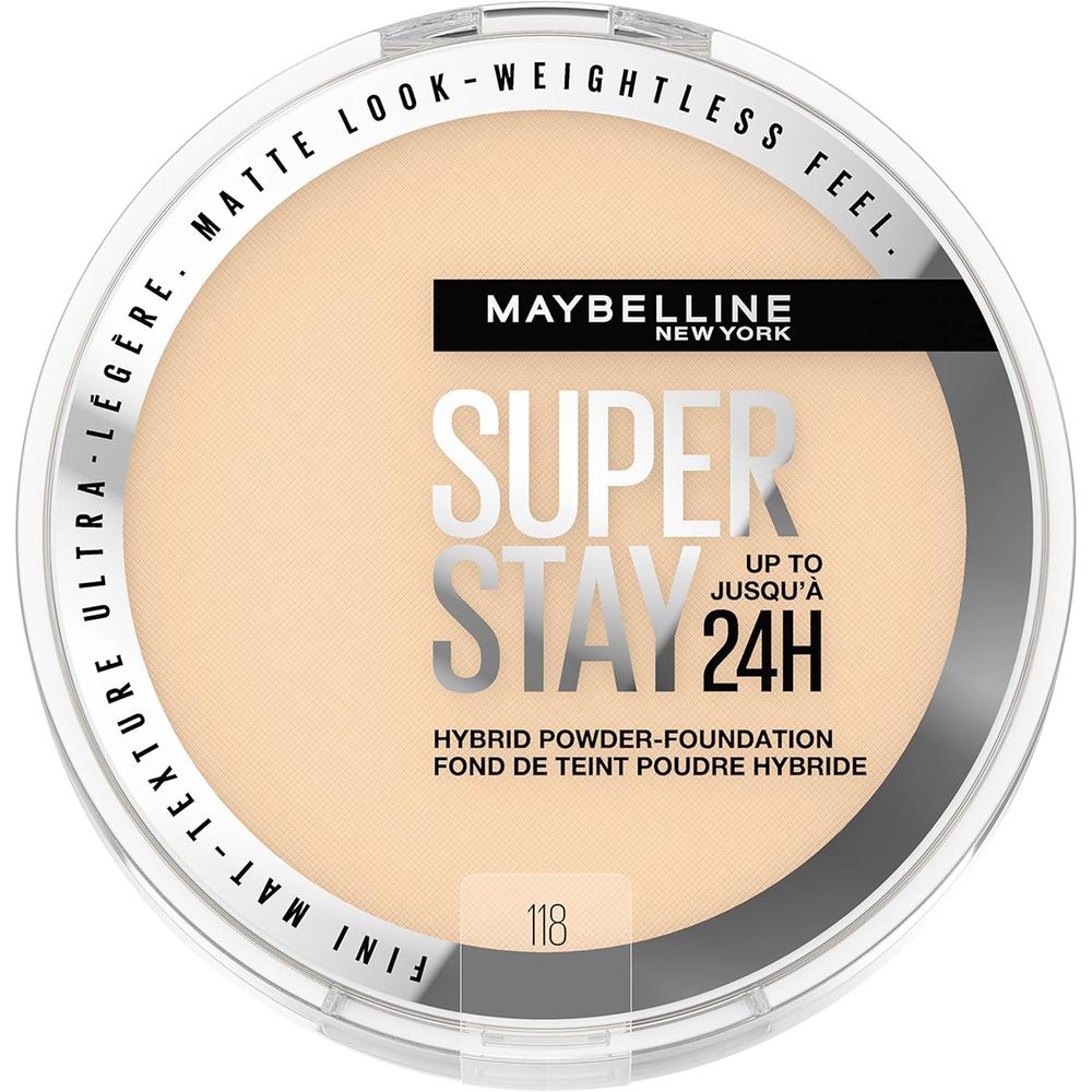 BASE EN POLVO SUPER STAY UP 24H MAYBELLINE | TONO 118