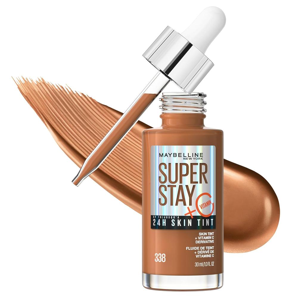 BASE LÍQUIDA SUPER STAY SKIN TINT MAYBELLINE | TONO 338