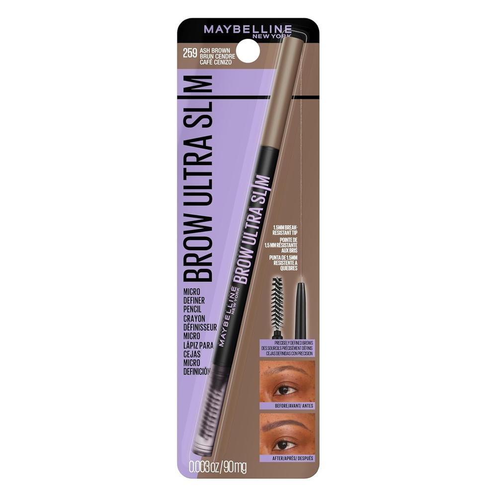 LÁPIZ DE CEJAS EXPRESS BROW ULTRA SLIM MAYBELLINE | MARRÓN CENIZA