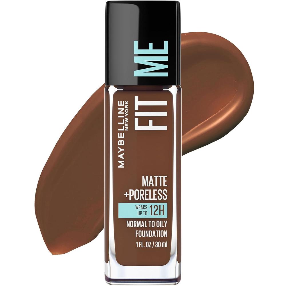 BASE DE MAQUILLAJE FIT ME MATTE + PORELESS MAYBELLINE | JAVA