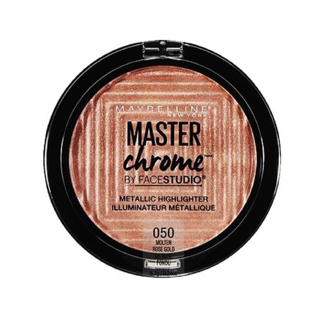 ILUMINADOR EN POLVO MASTER CHROME MAYBELLINE | ORO ROSA