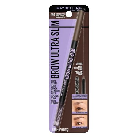 LÁPIZ DE CEJAS EXPRESS BROW ULTRA SLIM MAYBELLINE | MARRÓN OSCURO