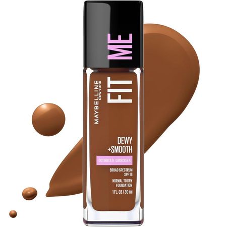 BASE LÍQUIDA FIT ME DEWY + SMOOTH MAYBELLINE | JAVA