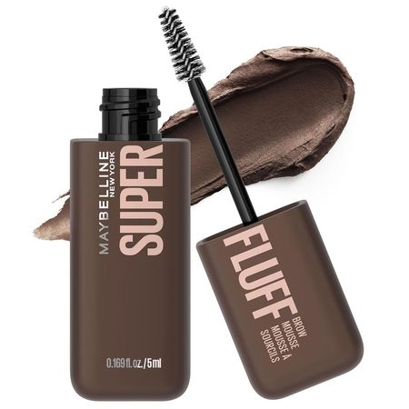GEL DE CEJAS SUPERFLUFF MAYBELLINE | MARRÓN OSCURO