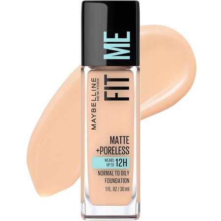 BASE DE MAQUILLAJE FIT ME MATTE + PORELESS MAYBELLINE | SOFT SAND