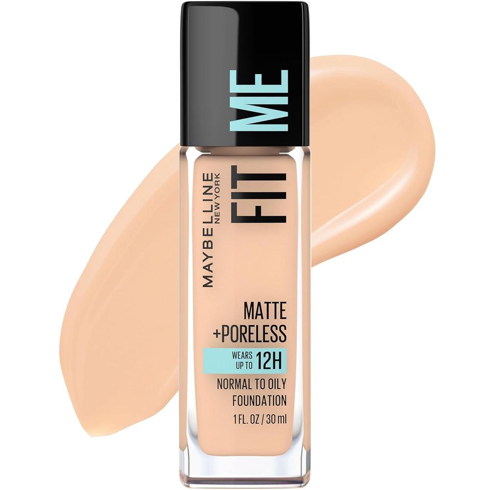 BASE DE MAQUILLAJE FIT ME MATTE + PORELESS MAYBELLINE | SOFT SAND