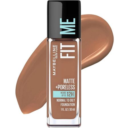 BASE DE MAQUILLAJE FIT ME MATTE + PORELESS MAYBELLINE | LATTE