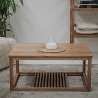 Mesa de Centro de Madera Crisalli Ventitas Home