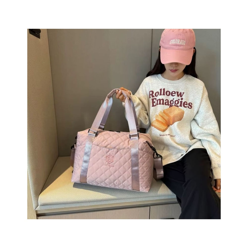 BOLSO VIAJERO MULTIFUNCIONAL NYLON OXFORD Rosa
