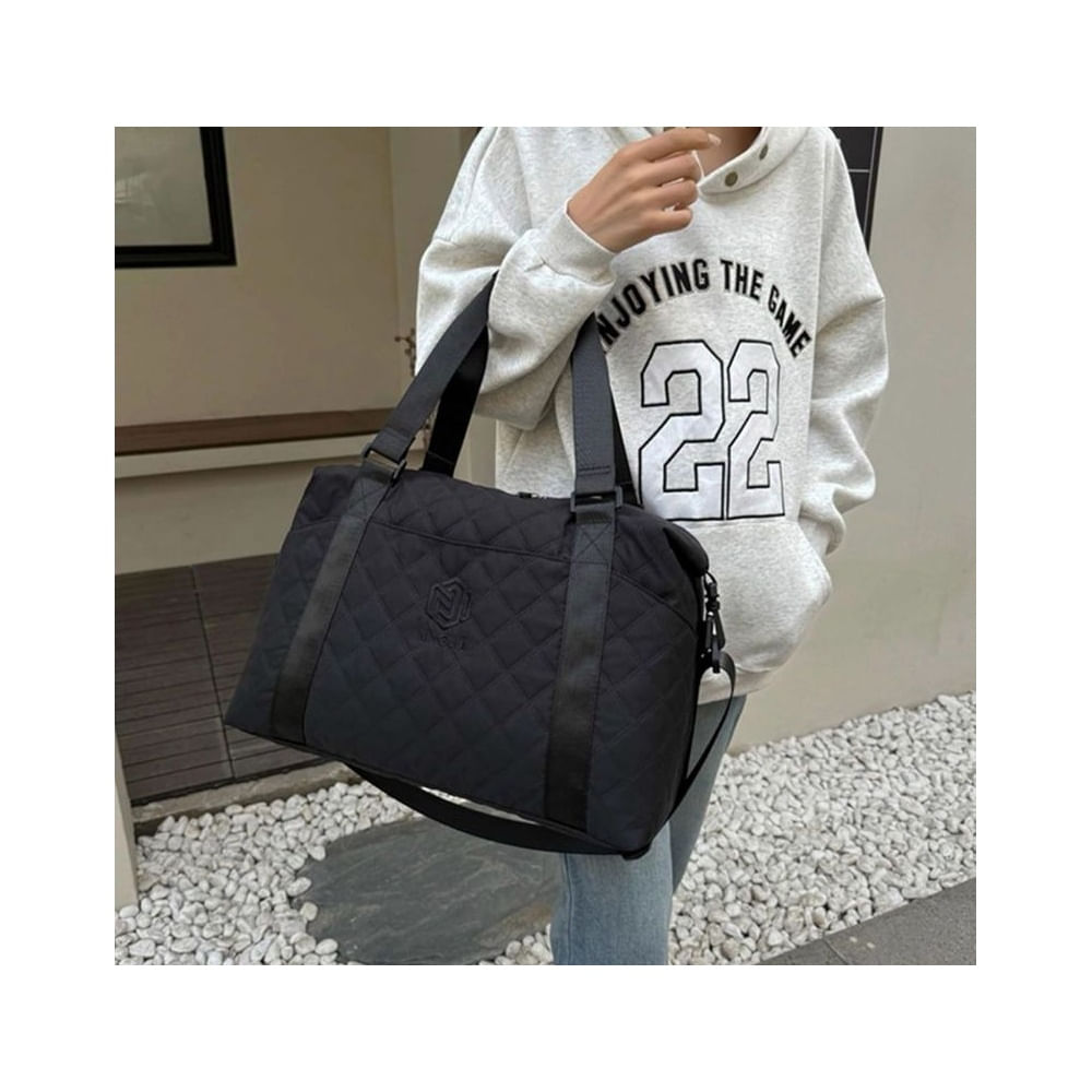 BOLSO VIAJERO MULTIFUNCIONAL NYLON OXFORD Negro