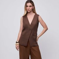 Chaleco Mujer Pinzas Malabar