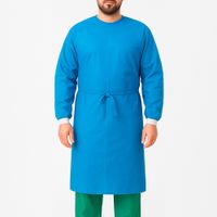 Bata Mandil Descartable No Estéril de 45 GR Talla M.
