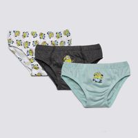 Pack X3 Calzoncillos Para Niño Minions