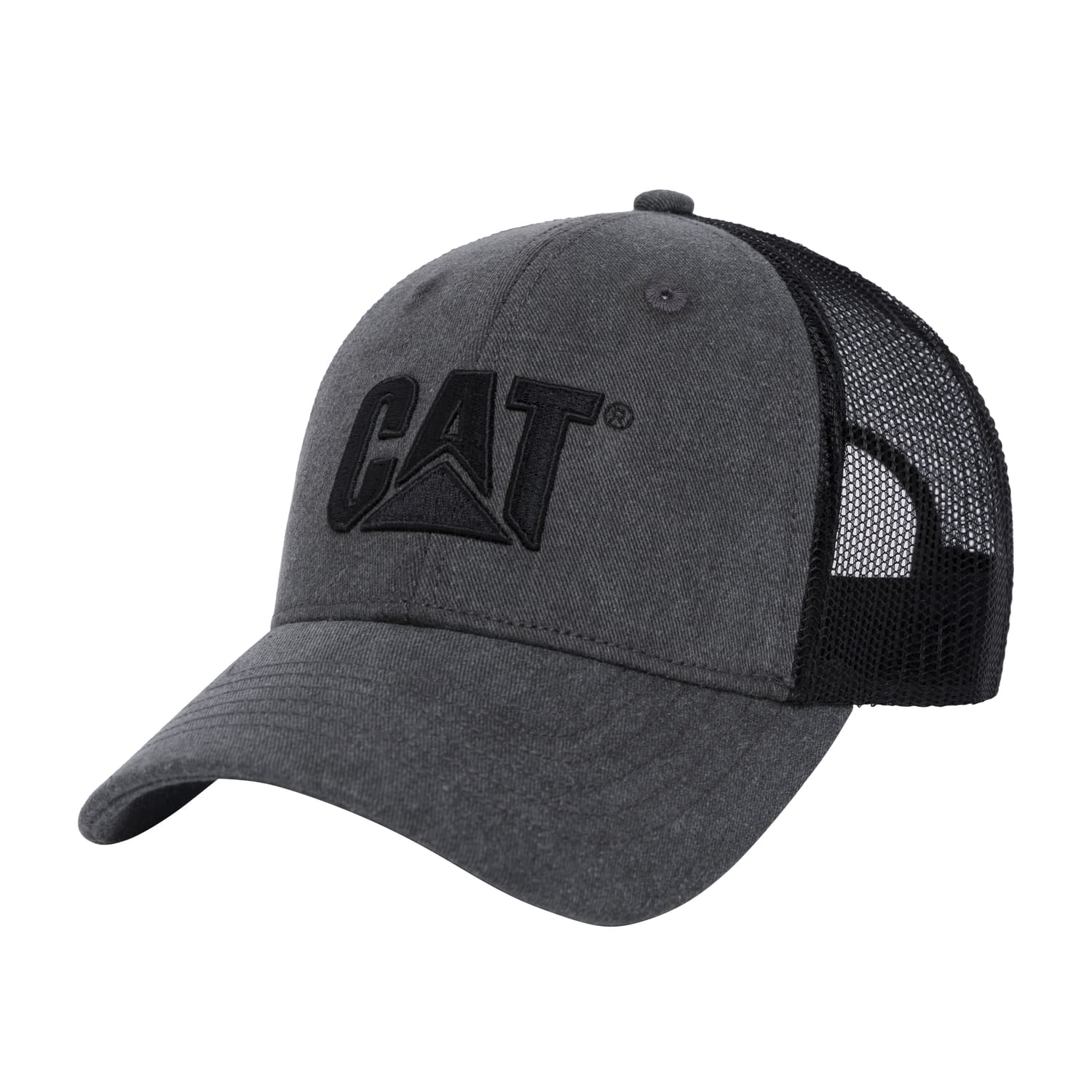 Gorra Cat Pigment Dyed Trucker Cap 1090070 Negro
