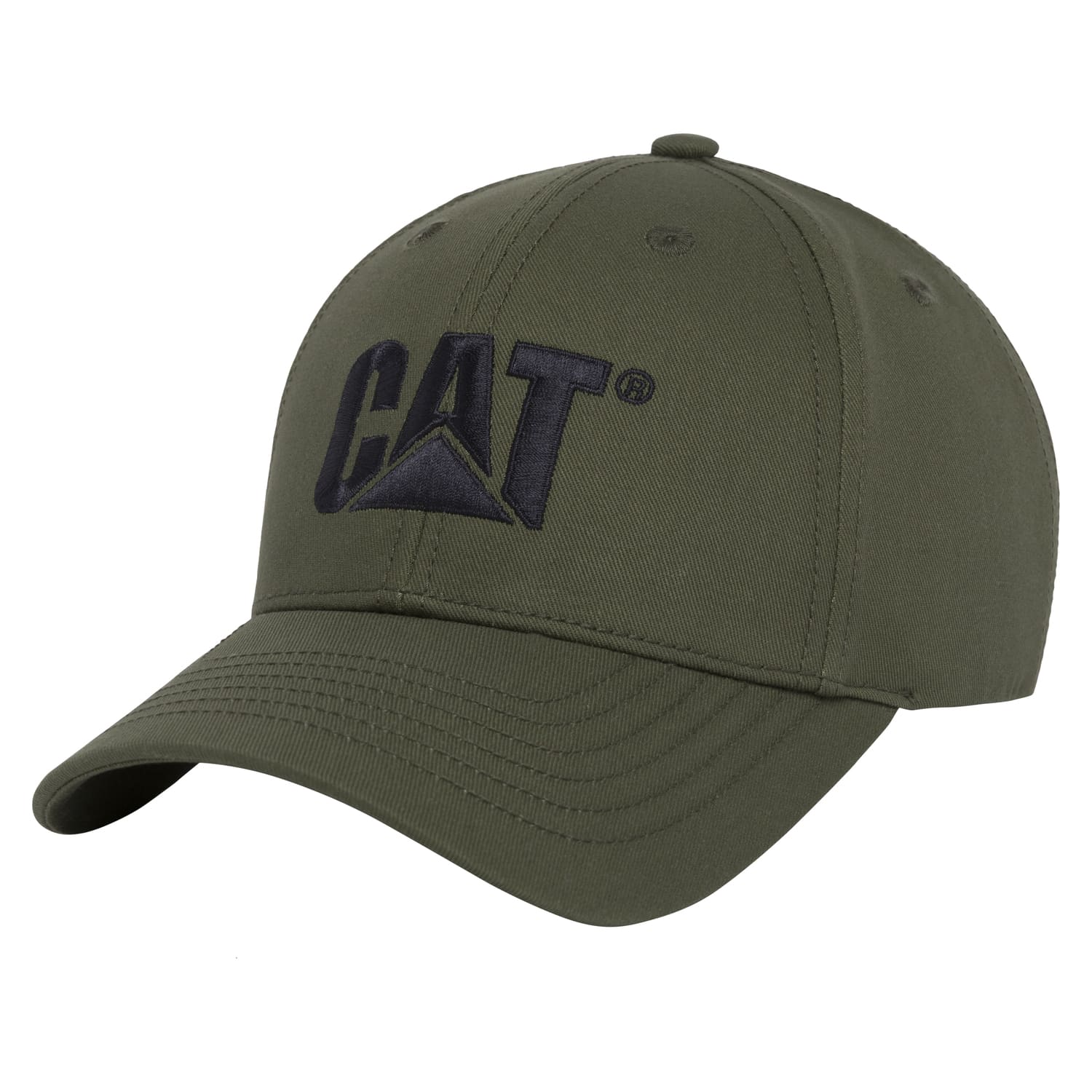 Gorro Hombre Cat Logo Hat Verde Oliva