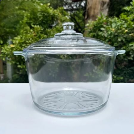 Olla Cacerola de Vidrio 2.5 Lt Transparente