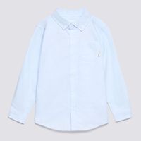 Camisa Manga Larga Para Niño Básico Oxford Circus
