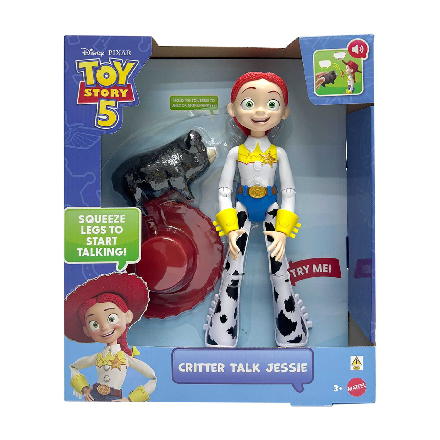 Figura De Acción Jessie Yeehaa Toy Story Pixar Disney 30Cm