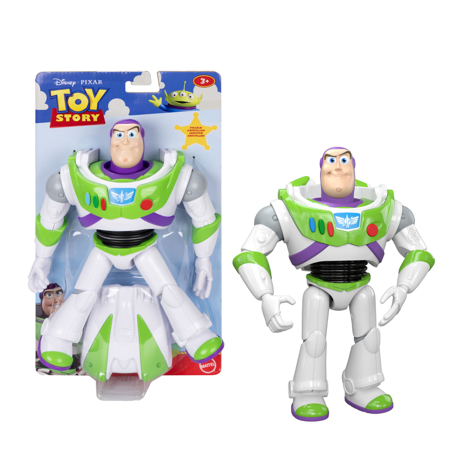 Figura De Acción Articulada Pixar Toy Story Buzz Lightyear 30 Cm