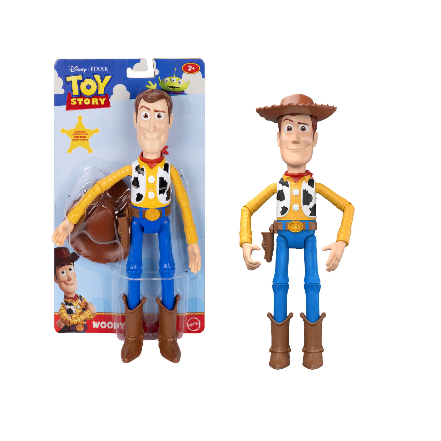 Figura De Acción Articulada Pixar Toy Story Woody 30 Cm