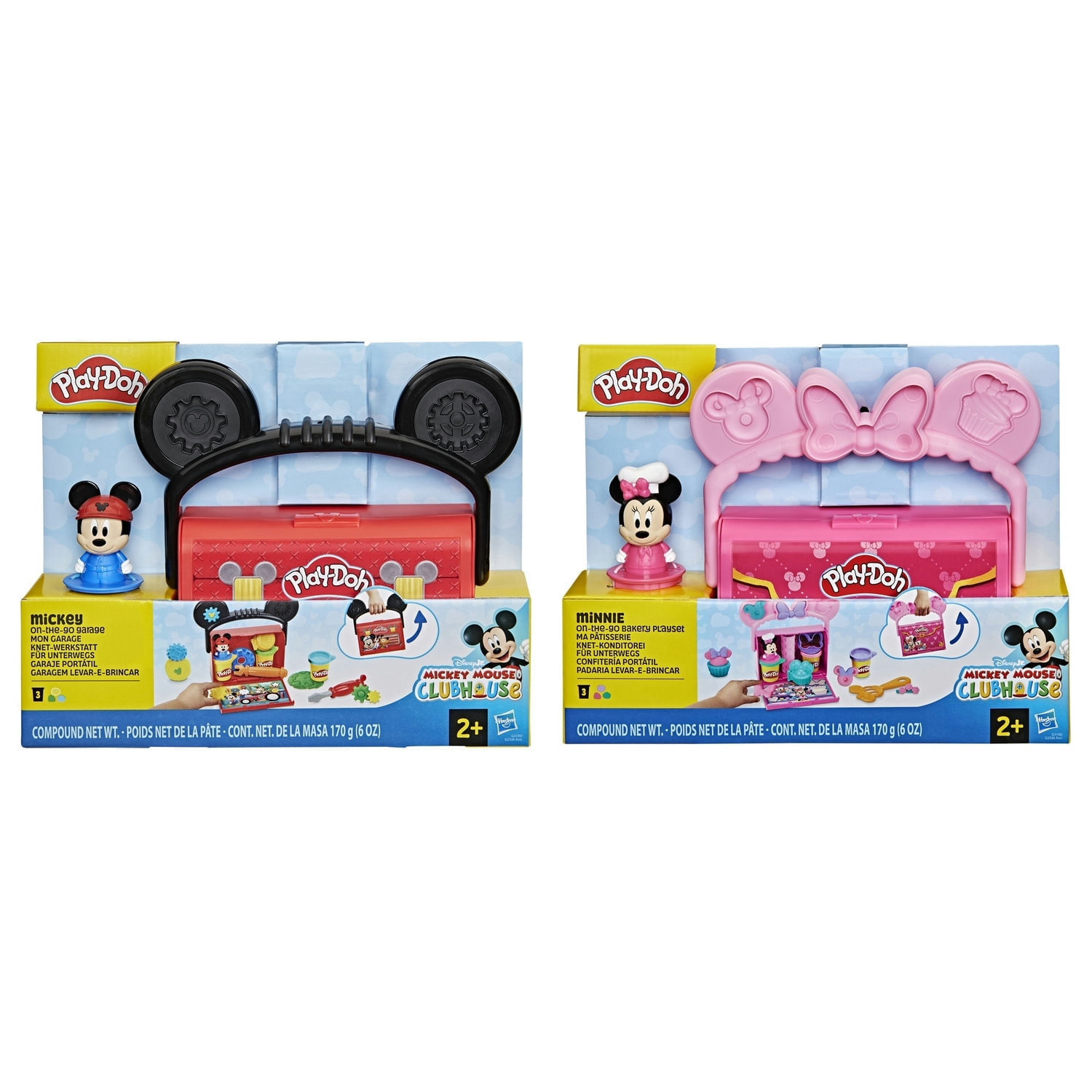 Set De Play Doh Disney Junior On The Go