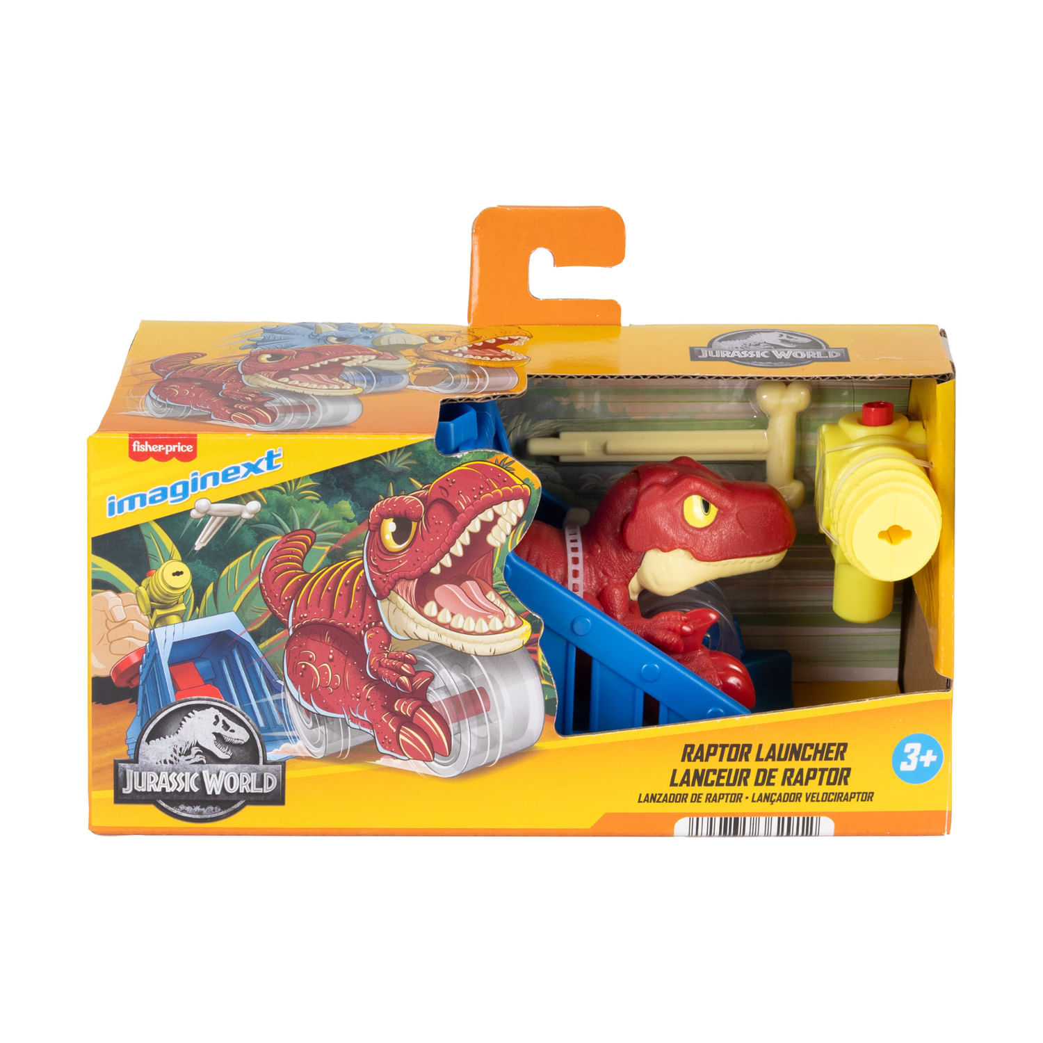 Juguete Lanzador De Dinosaurio Raptor Imaginext