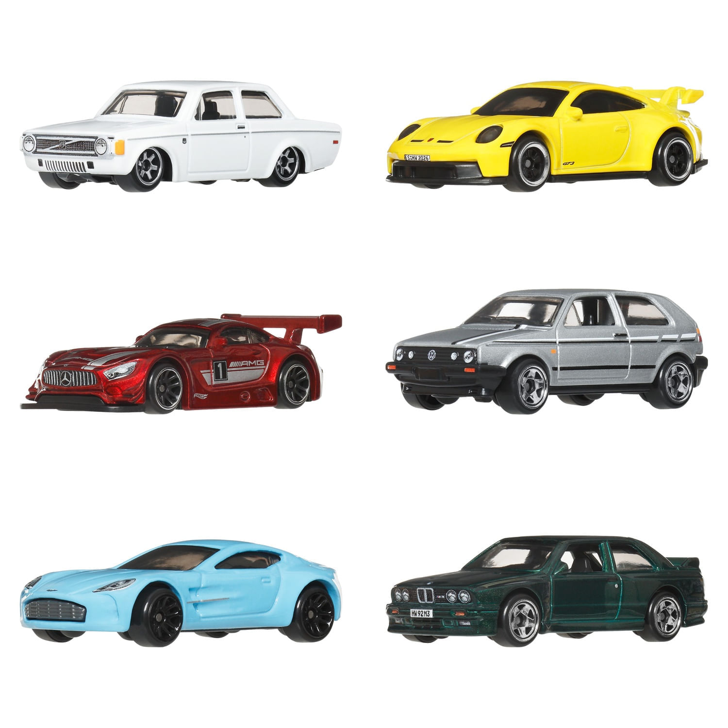 Hot Wheels Euro Style Multipack