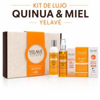 KIT DE LUJO QUINUA Y MIEL YELAVÉ