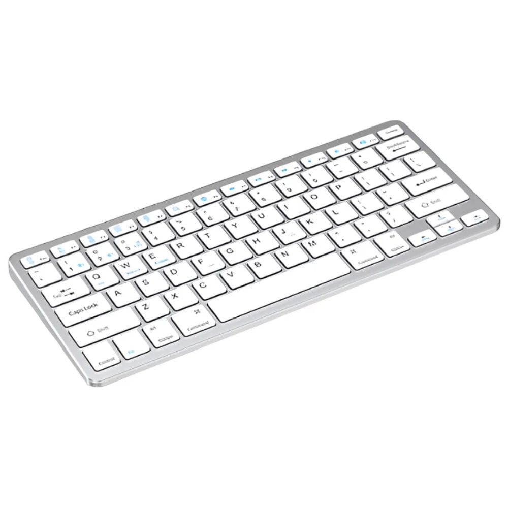Teclado Magic Keyboard BLUETOOTH Alternativo PREMIUM - SILVER