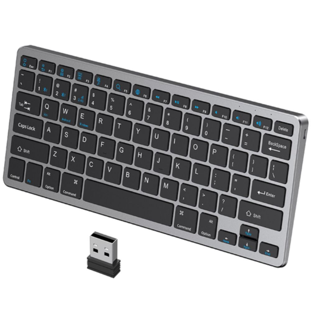 Teclado Magic Keyboard BLUETOOTH Alternativo PREMIUM - GRAY