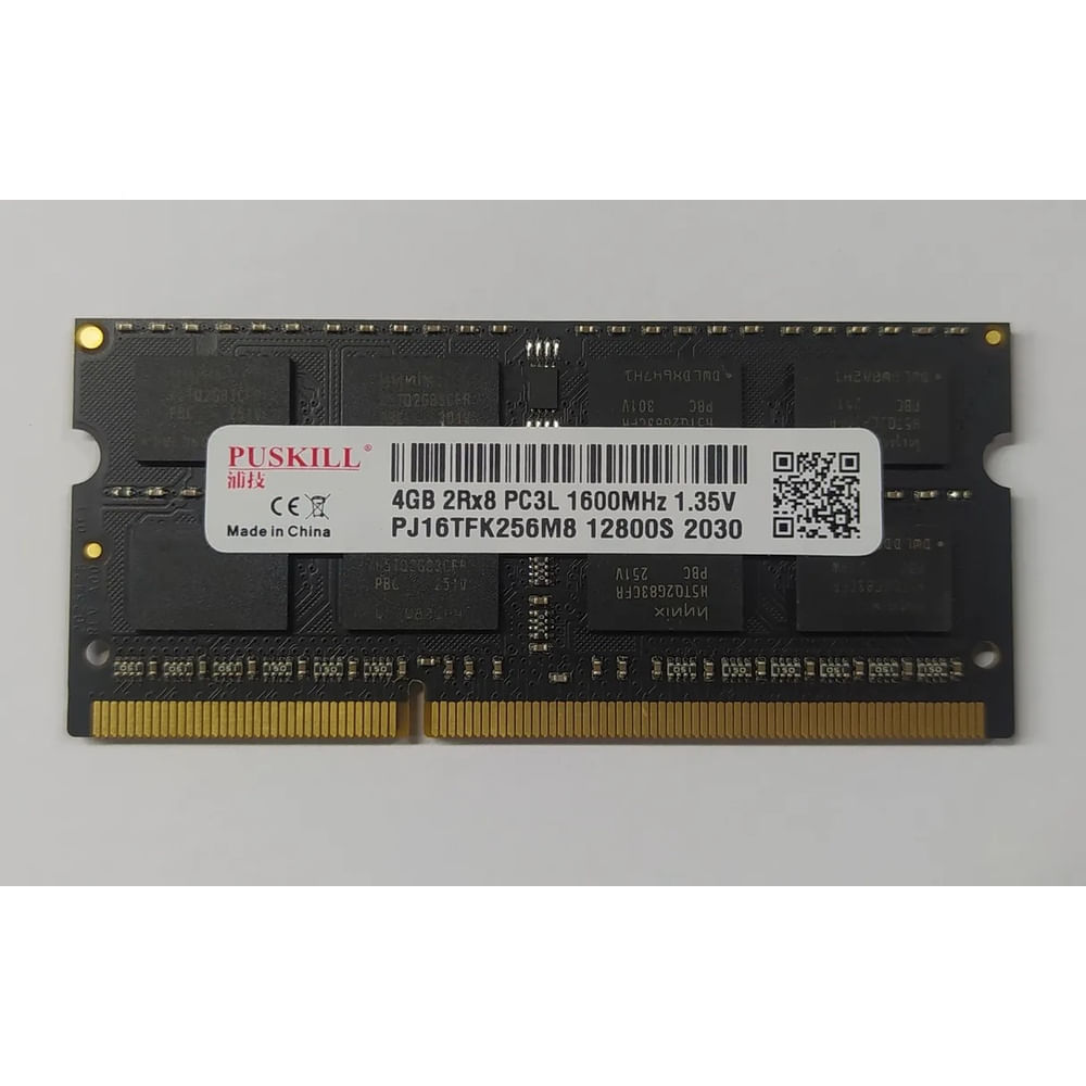 Memoria Ram chip Hynix para Laptop 4GB DDR3L PC3L 1600 Mhz