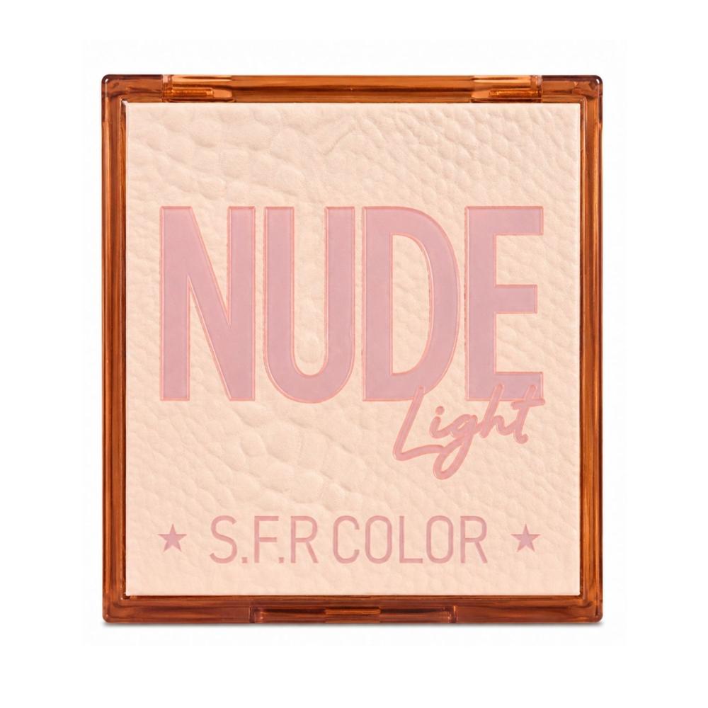 Paleta Sombras De Ojos Nude Light Tono 01 - S.F.R. COLOR