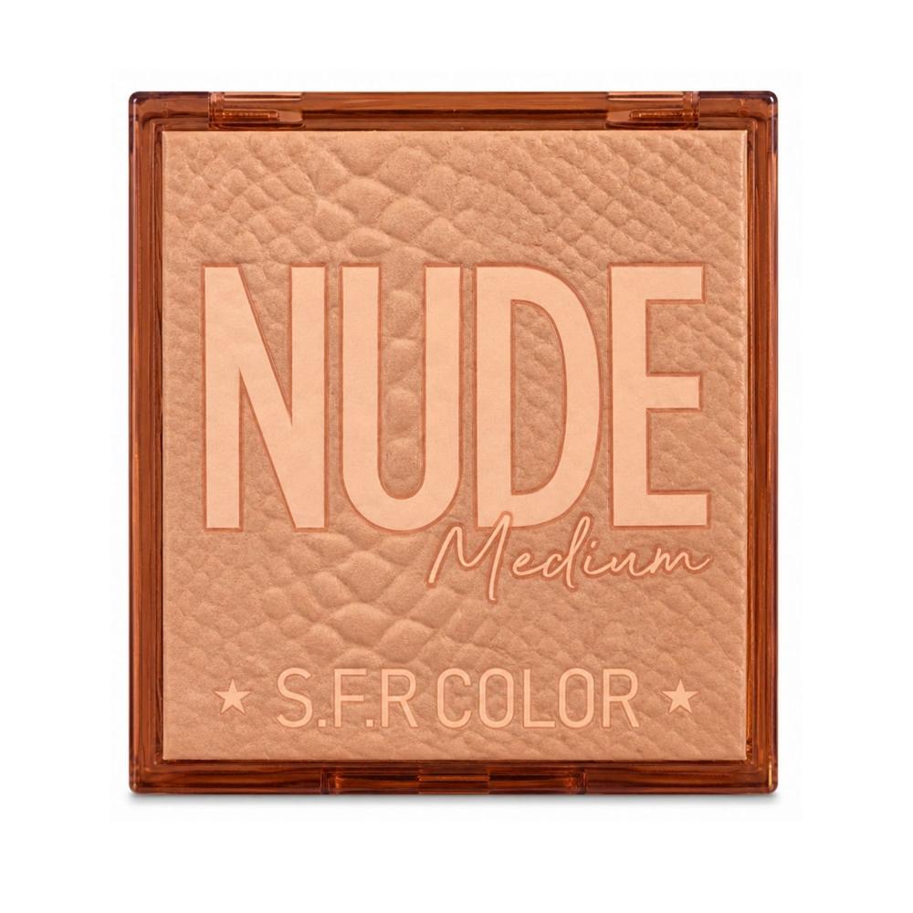 Paleta Sombras De Ojos Nude Mediun Tono 02 - S.F.R. COLOR