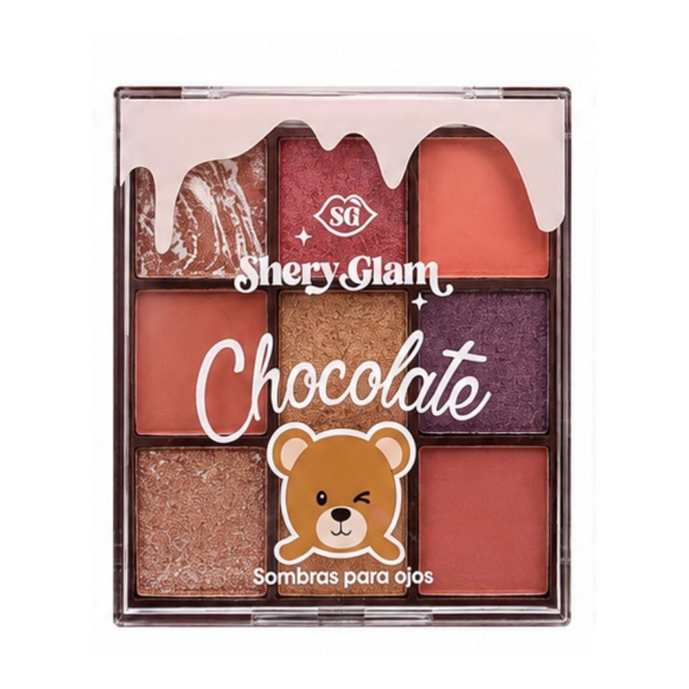 Paleta Sombra De Ojos Chocolate Osito Tono 02 - SHERY GLAM