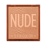 Paleta Sombras De Ojos Nude Mediun Tono 02 - S.F.R. COLOR
