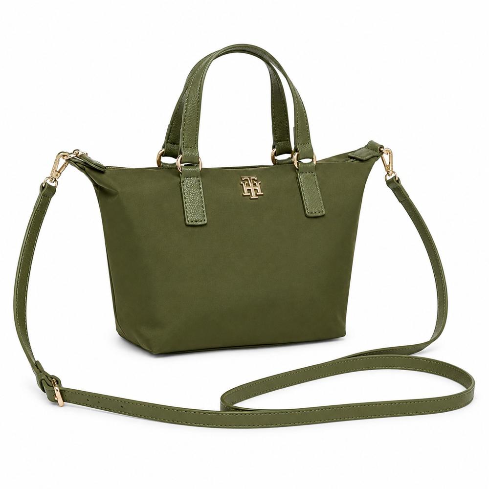 CARTERA MINI SHOULDER BAG Y CROSSBODY TOMMY HILFIGER VERDE
