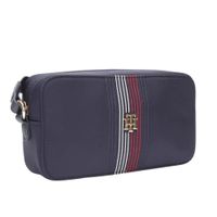 CARTERA CROSSBODY TOMMY HILFIGER AZUL CON CINTA DE COLORES