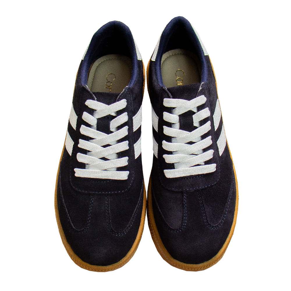 Zapatilla Plataforma Mujer Corelli Siena Gamuzón Azul Talla 38