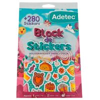 Block de Stickers ADETEC Kawaii