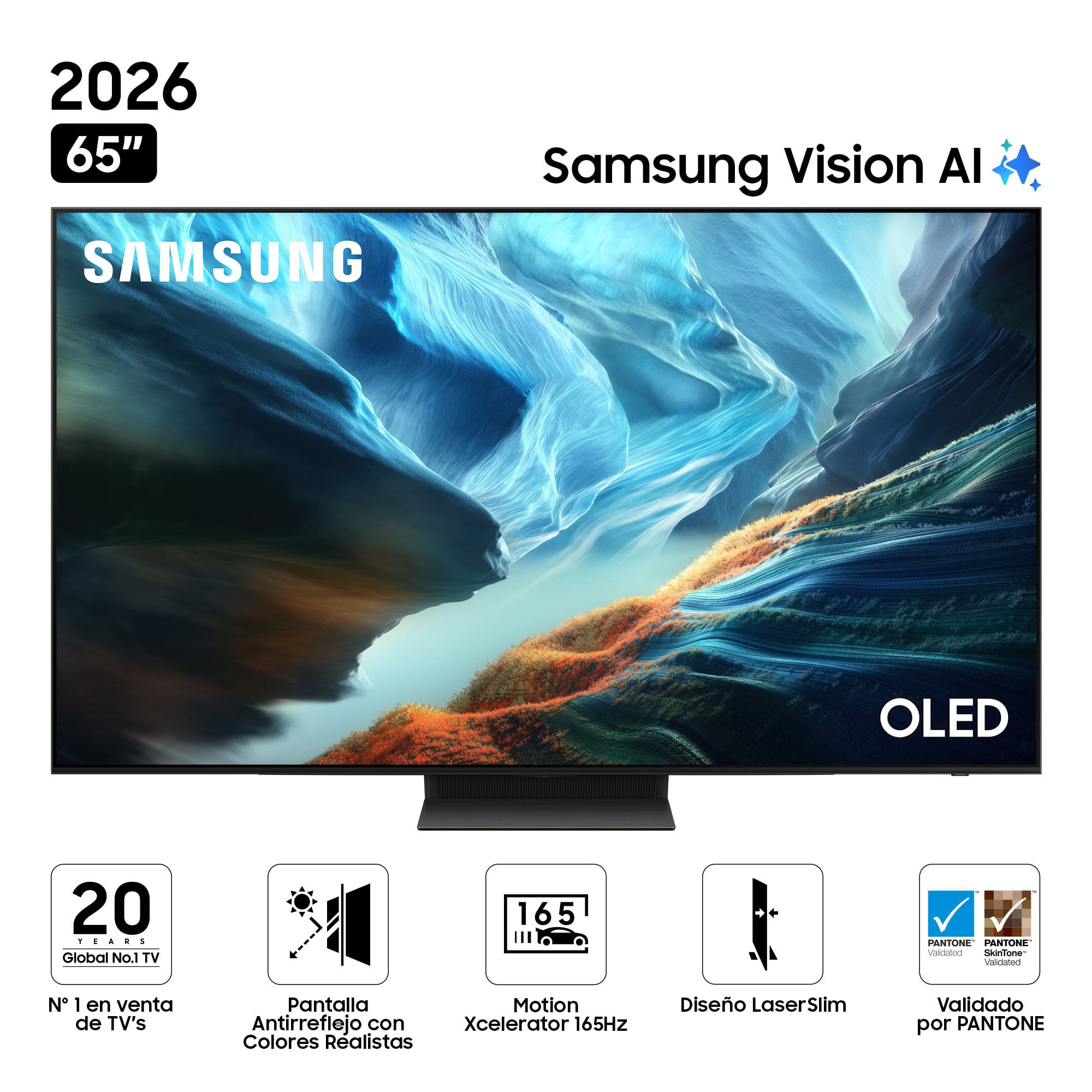 Televisor SAMSUNG OLED 65"" UHD 4K Smart TV S90H Vision AI