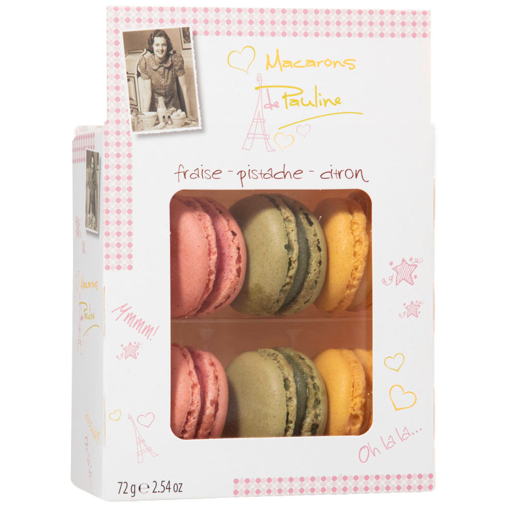 Macarons de Frutas DE PAULINE Caja 72g