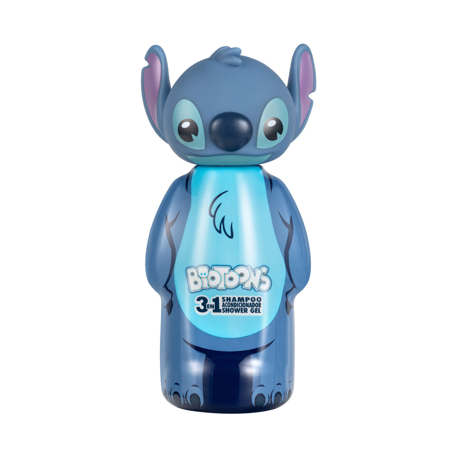 Shampoo 3 En 1 Gelatti Biotoons Mix Stitch Botella 300Ml