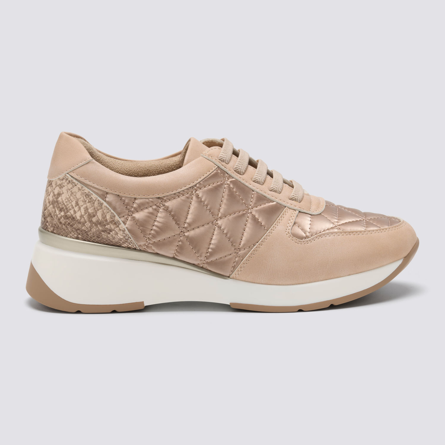Zapatillas Urbanas Beige Mujer Madison Puffy 35