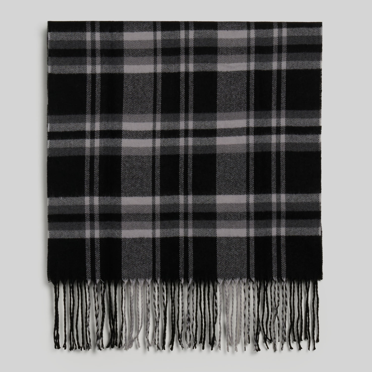 Bufanda Hombre Print Malabar Negro Talla Estandar
