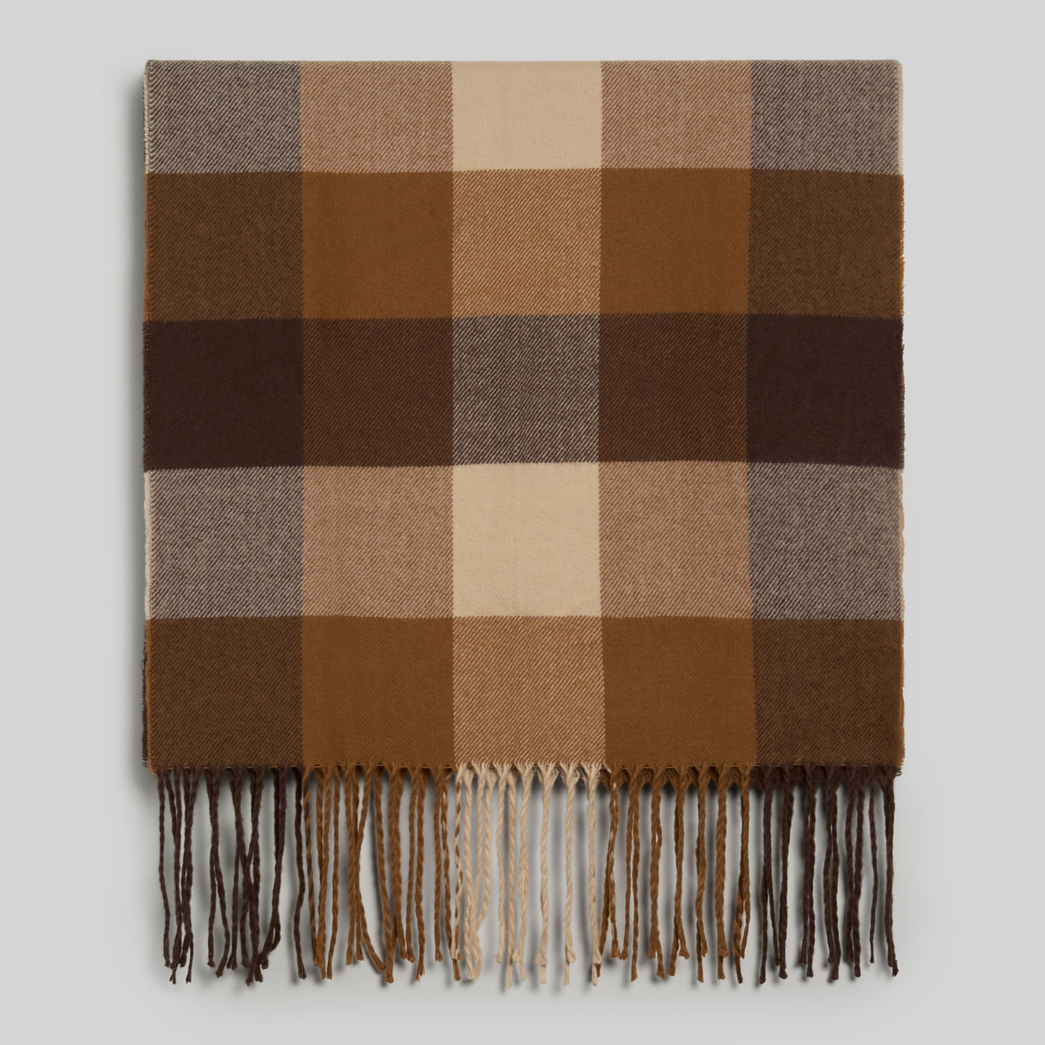 Bufanda Hombre Print Malabar Camel Talla Estandar