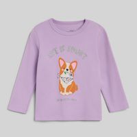 Polo Manga Larga Para Bebe Niña Gam Baby Circus