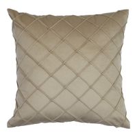 Cojin Velvet Beige 45 Cm x 45 Cm